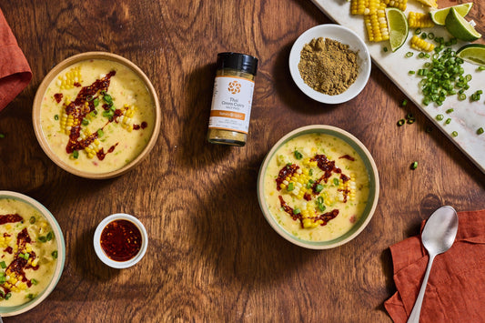 Miso Coconut Corn Chowder