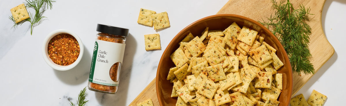crackers with ranch dressing mix and red pepper Spicy Ranch Fire Crackers (Easy No-Bake Recipe)