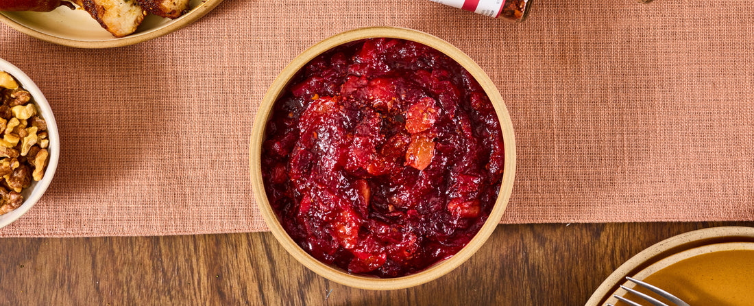 Smoked Serrano Cranberry Chutney