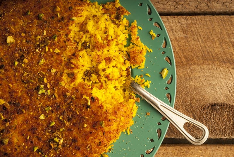Crispy Persian Style Rice – Savory Spice