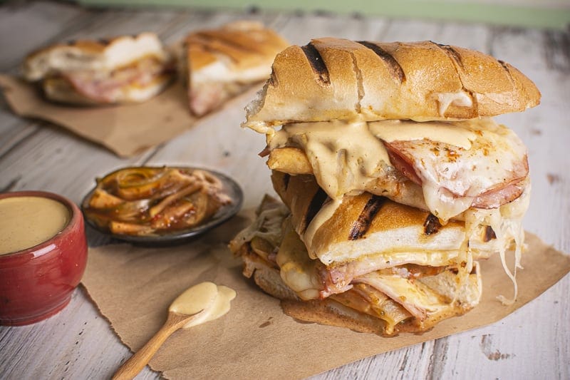 'Cue-bano with Chimichurri Quick Pickles