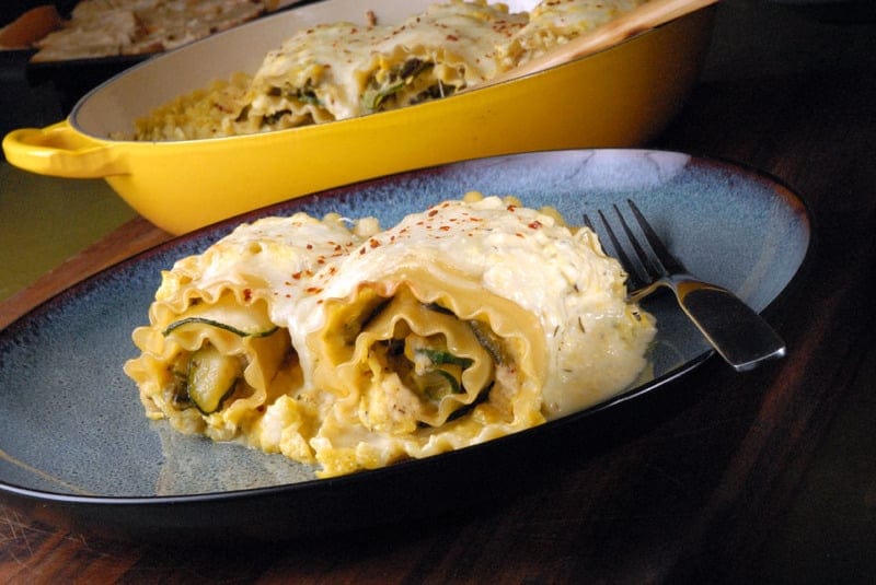Fall Harvest Lasagna Rolls