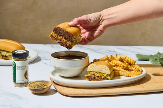 Easy Steakhouse French Dip Sandwich