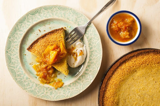 Gluten-Free Citrus Polenta Cake