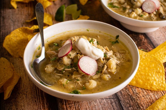 Green Chile Mole Pozole