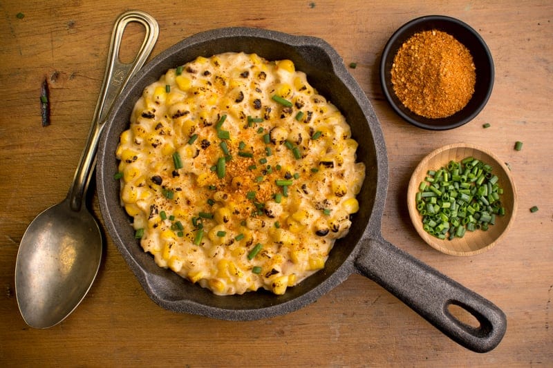 Grilled Creamed Corn