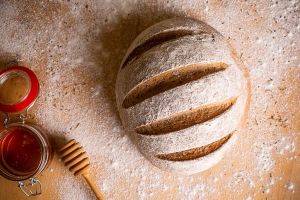 Herbed Honey Wheat Bread