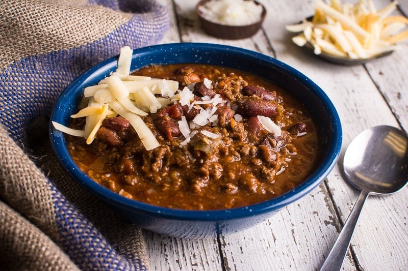 3 Bean Chuck Eye Chili
