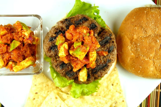 Jamaican Jerk Burgers