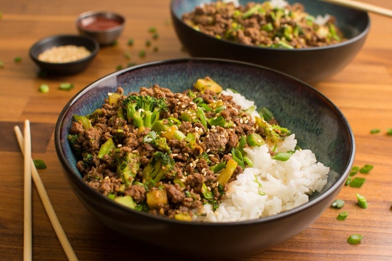 Korean Beef and Broccoli Bowl