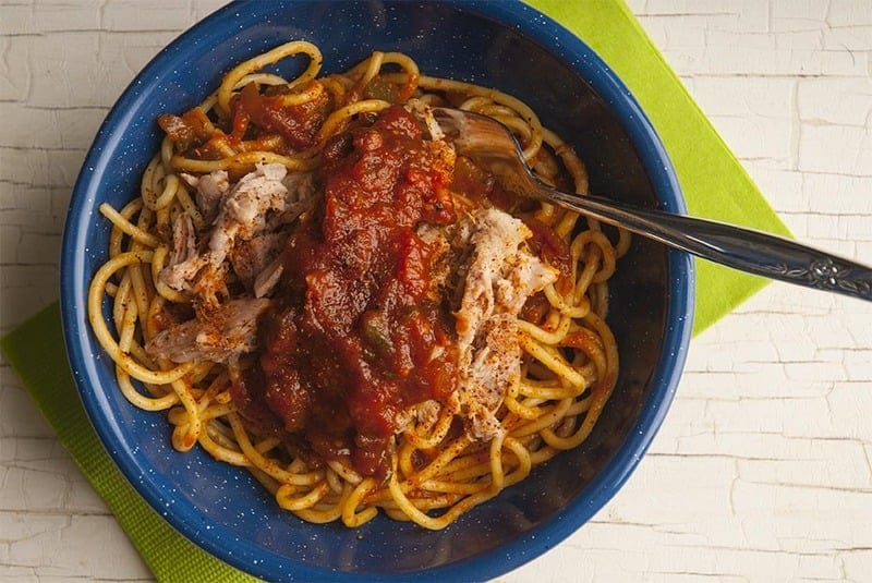 Memphis BBQ Spaghetti