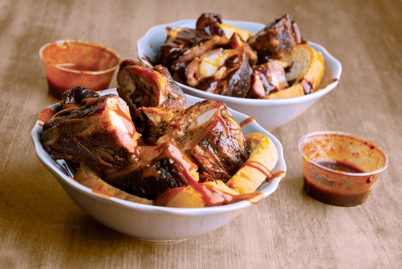 Memphis-Style Smoked Rib Tips