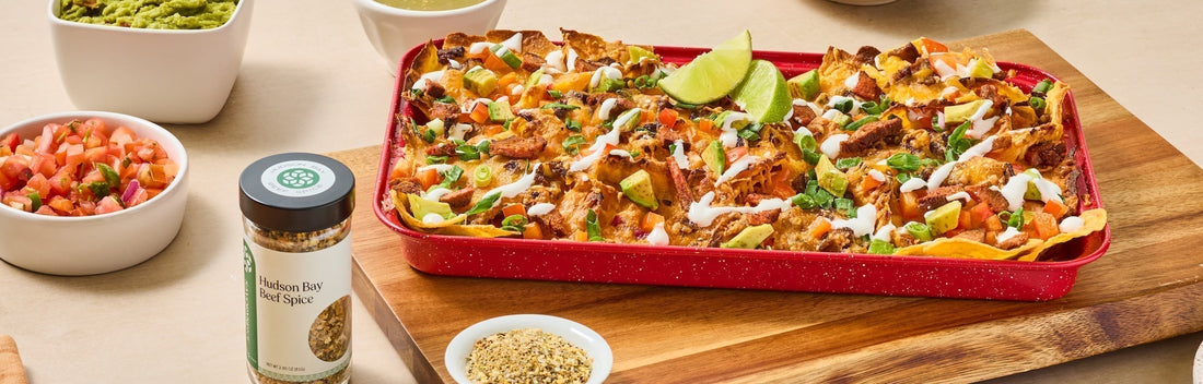 Steak Sheet Pan Nachos