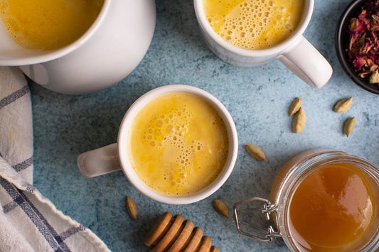 Honey Rose Saffron Milk