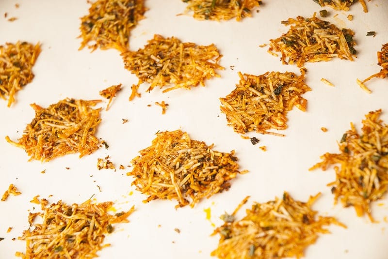 Parmesan Crisps 3 Ways