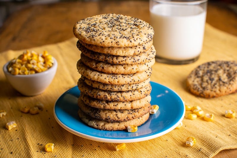 Poppy Corn Cookies