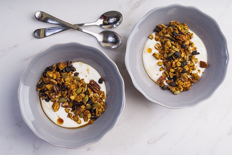 Pumpkin Seed and Black Bean Granola