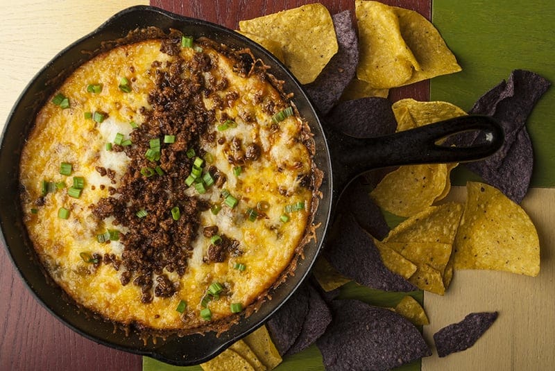 Queso Fundido with Homemade Chorizo