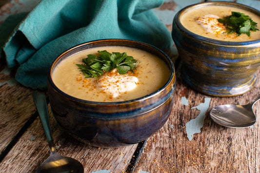 Roasted Cauliflower Soup