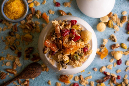 Saffron Maple Granola