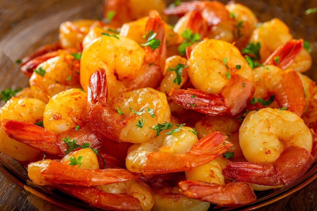 Saffron Brined Shrimp Recipe