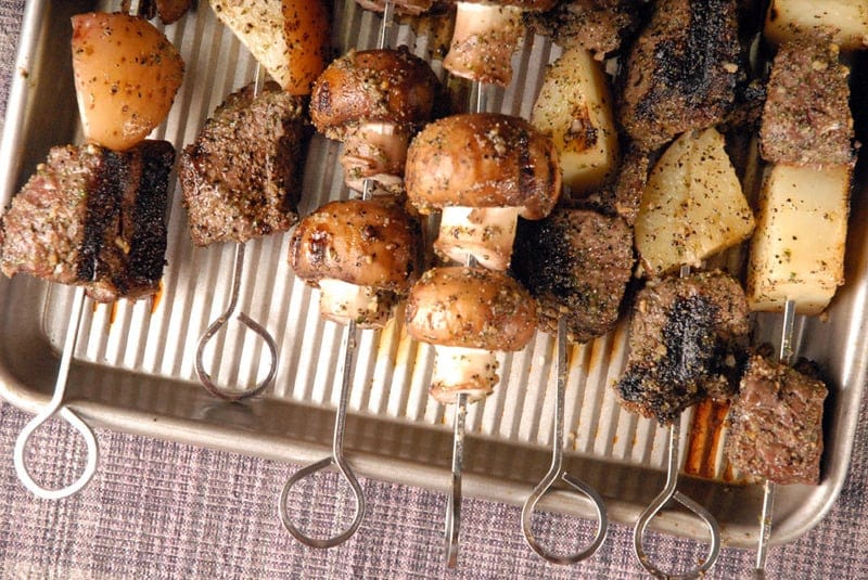 Santa Maria Steak & Potato Skewers