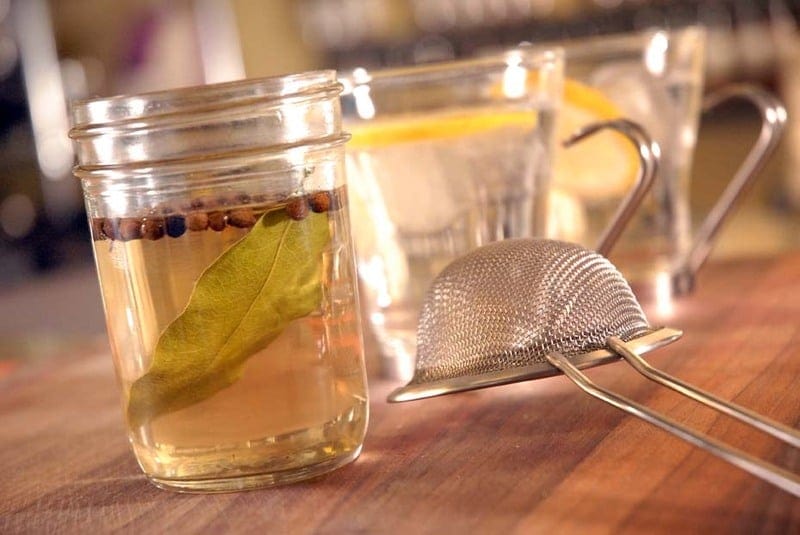 Simple Syrup: Allspice-Bay