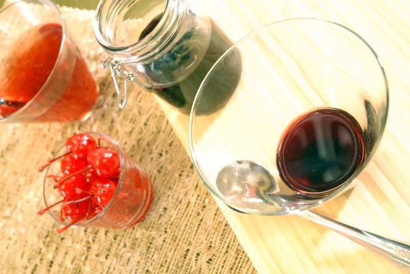 Simple Syrup: Vanilla Bean-Grenadine