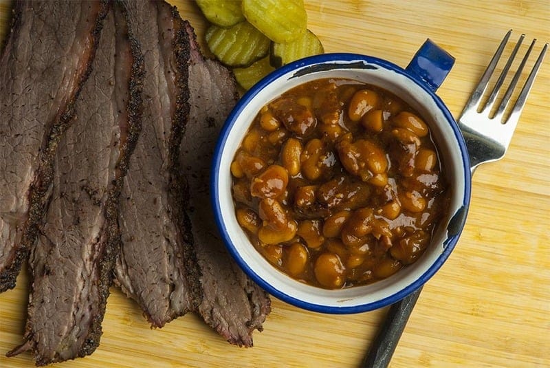 Slow Cooker Bourbon BBQ Beans