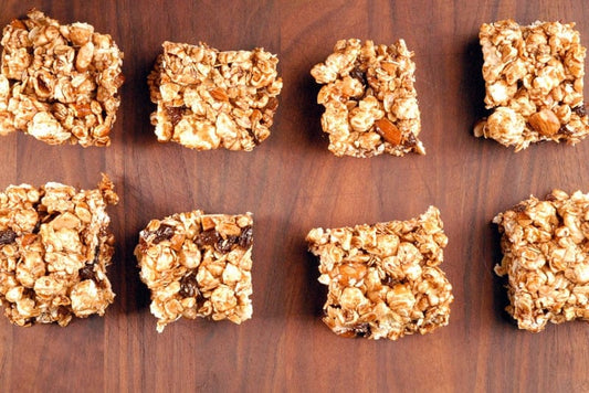 Spiced Popcorn Bars