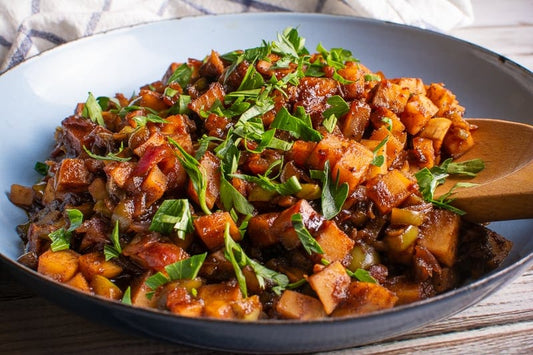 Sweet Jerk Sweet Potatoes