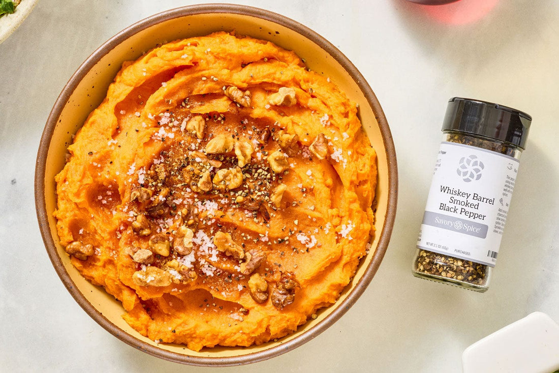 Maple Whipped Sweet Potatoes