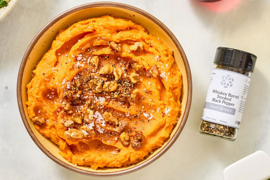 Maple Whipped Sweet Potatoes