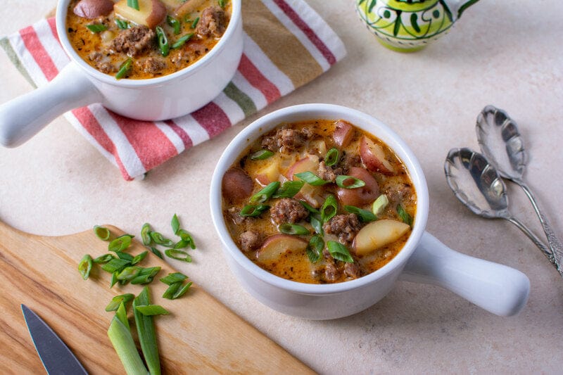 Tuscan Sausage and Potato Soup