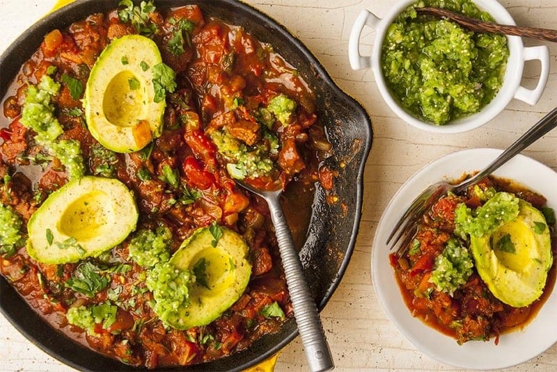 Vegan Southwestern Shakshuka