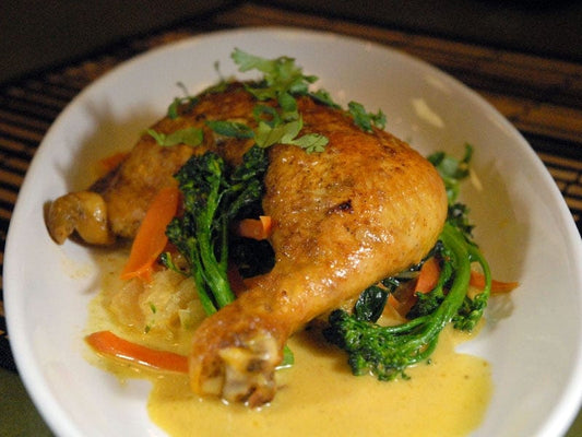 Vietnamese Sweet Curry Roast Chicken