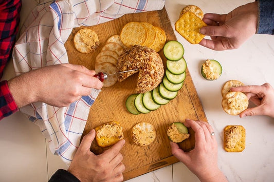 Whiskey Barrel Smoked Cheese Ball