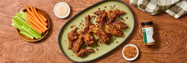 Garlic Chile Crunch Wings