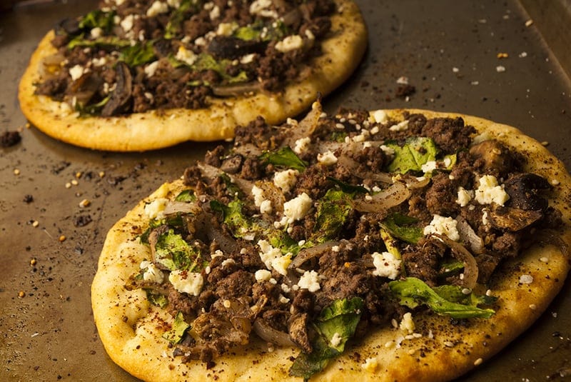 Za’atar Naan Pizzas
