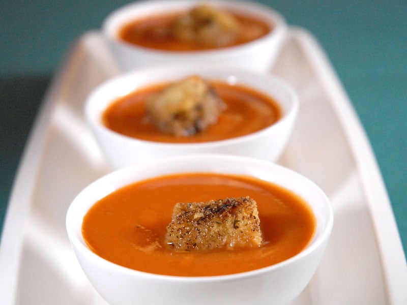 Chai Spice Infused Sweet Potato Bisque
