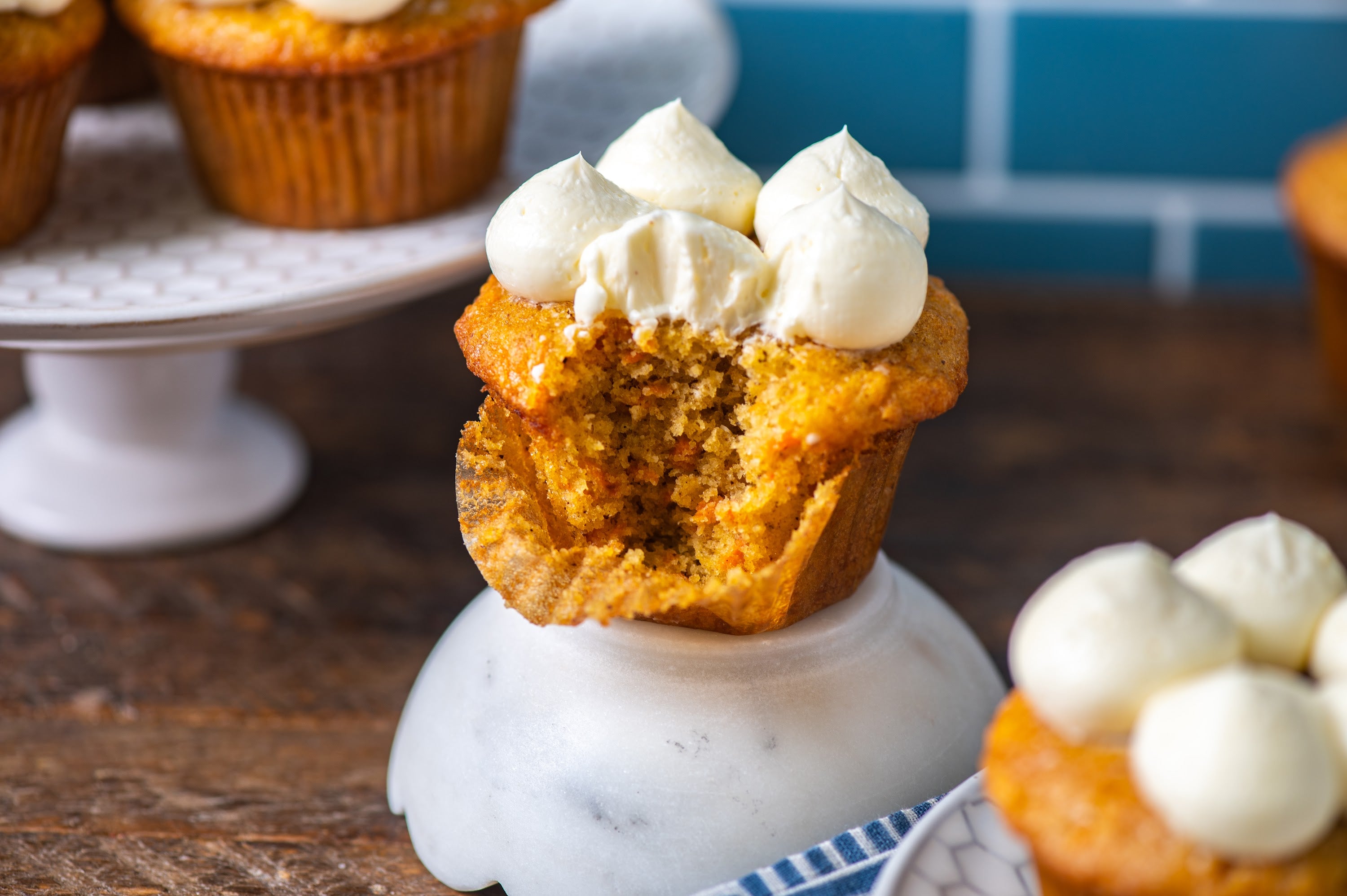 Chinese Five Spice Carrot Cupcakes