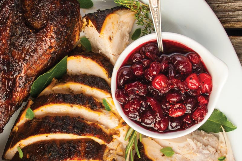 Coffee Spiced Cranberry Sauce