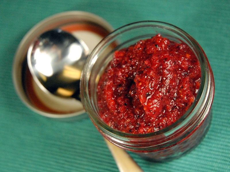 Cranberry-Ginger Relish