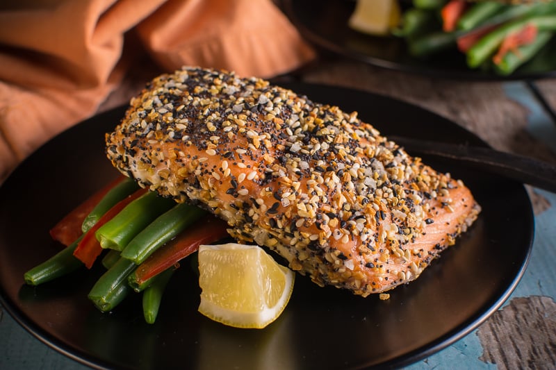 Everything Crusted Salmon