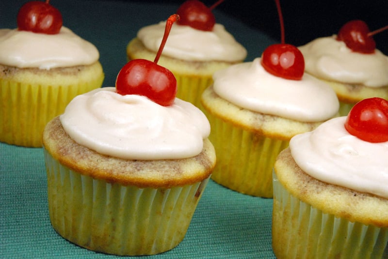 Grenadine-Infused Cream Cheese Frosting