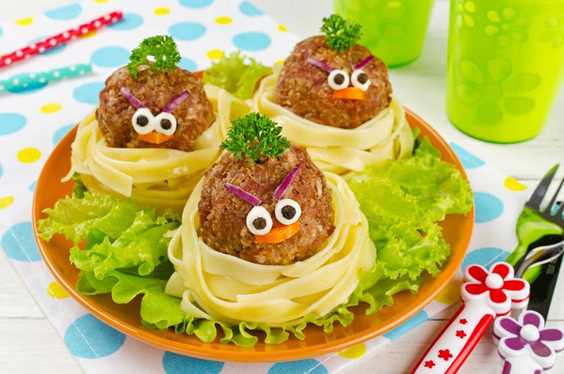 Kid-Friendly Spaghetti and Meatballs with Secret Vegetable Sauce