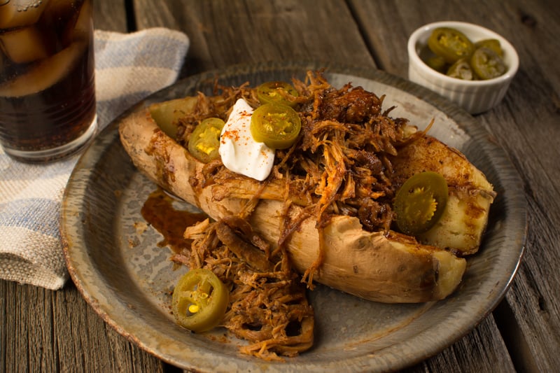 Slow Cooker Smoky Chipotle Pulled Pork