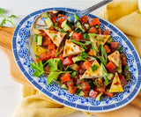 Za-atar with Jerusalem Tomato Salad