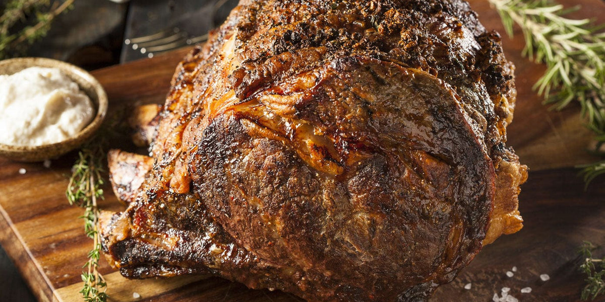 Herb Crusted Prime Simple Prime Rib Rub Horseradish Sauce Prime