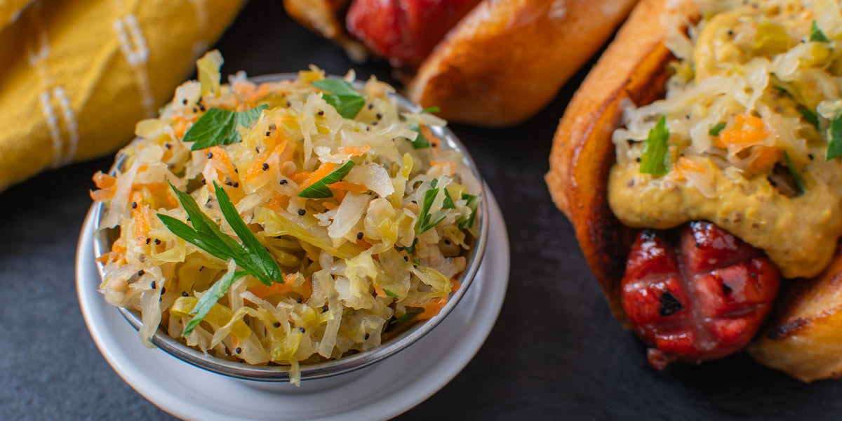 Cabbage Pork Spare Ribs With Sauerkraut BBQ-Sauced Pork Ribs